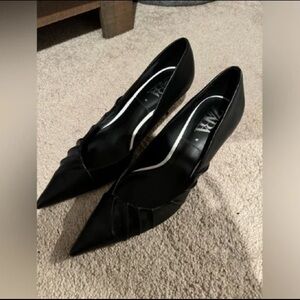 Zara black heels